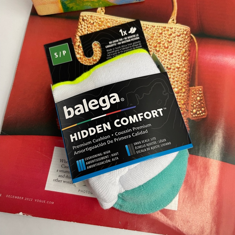 NWT women’s Balega Hidden Comfort Performance No Show Athletic Running Socks